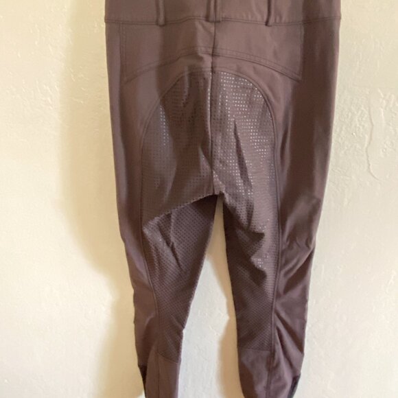 Pikeur Women’s Full Seat Grip Breeches — Brown / Taupe — Size 84 (US 30L) - Picture 3 of 15